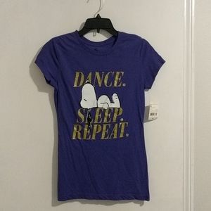 Peanuts Purple Shirt